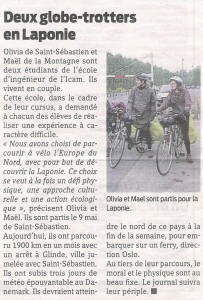 Deux globe-trotters en Laponie Deux globe-trotters en Laponie