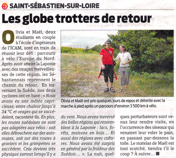 Les globe trotters de retour Les globe trotters de retour